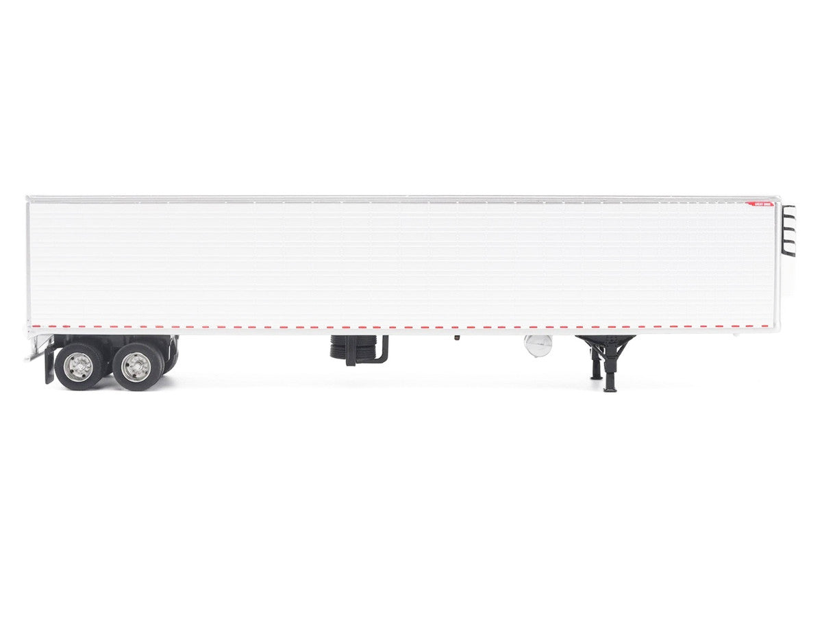 Great Dane Everest 53ft Refridgerated Trailer White "Transport Series" 1/64 Diecast Model by Diecast Masters-1