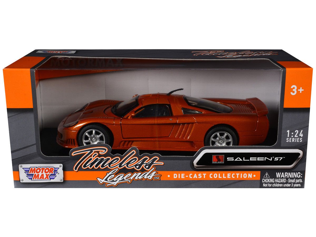 Saleen S7 Copper 1/24 Diecast Model Car by Motormax-1