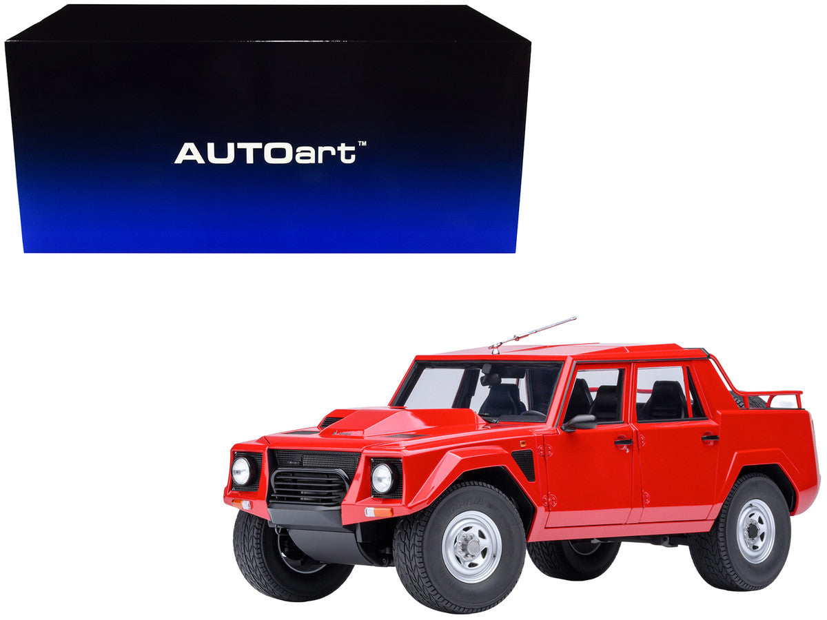 Lamborghini LM002 Rosso Siviglia Red 1/18 Model Car by Autoart-4