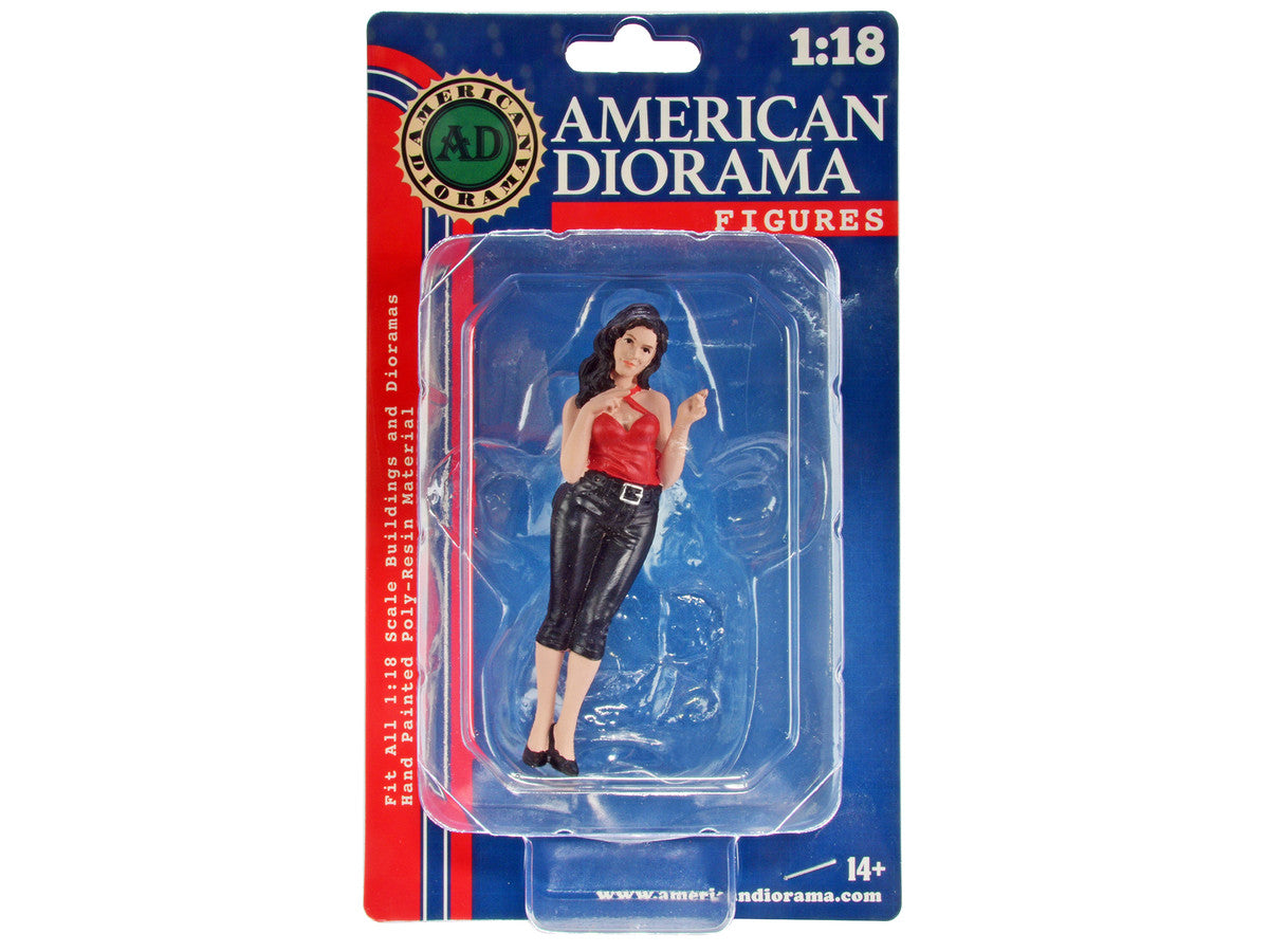 "Pin-Up Girls" Peggy Figure for 1/18 Scale Models by American Diorama-2