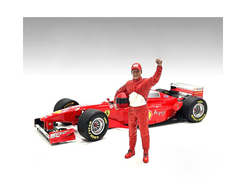 "Racing Legends" 90's Figures A and B Set of 2 for 1/18 Scale Models by American Diorama-2