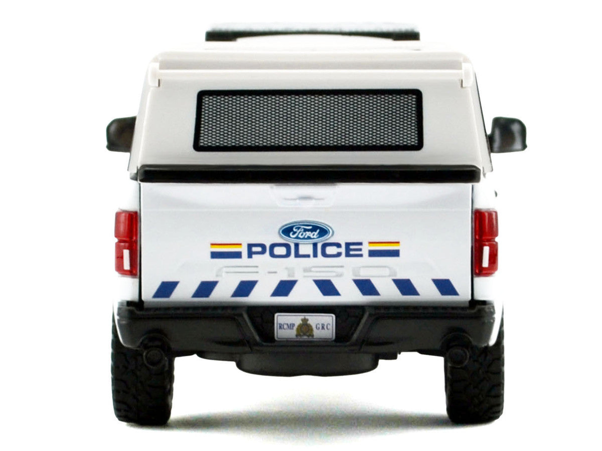 2019 Ford F-150 Lariat Crew Cab Pickup Truck with Camper Box "Royal Canadian Mounted Police" White "Law Enforcement and Public Service" Series 1/27 Diecast Model Car by Motormax-3