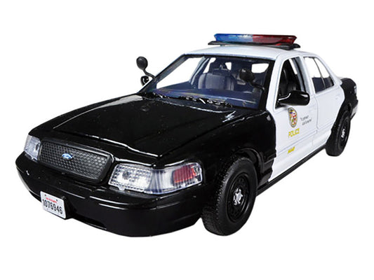 2010 Ford Crown Victoria LAPD Los Angeles Police Department Car 1/24 Diecast Car Model by Motormax-0