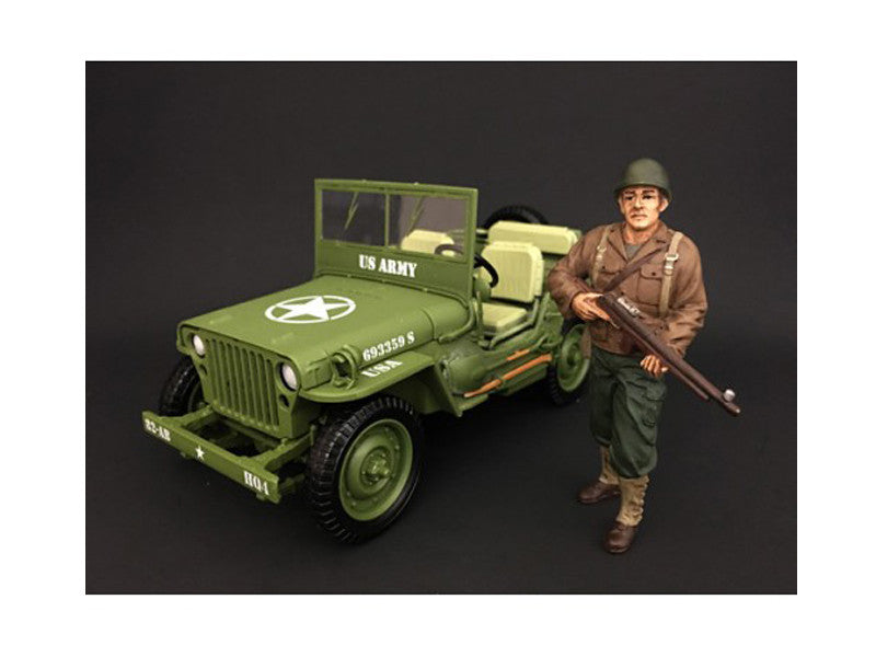 US Army WWII Figure II For 1:18 Scale Models by American Diorama-0