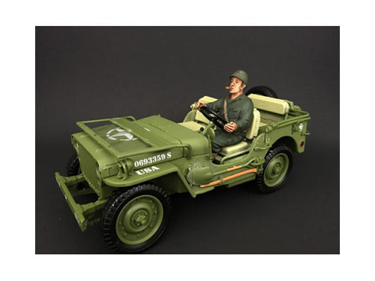 US Army WWII Figure IV For 1:18 Scale Models by American Diorama-0