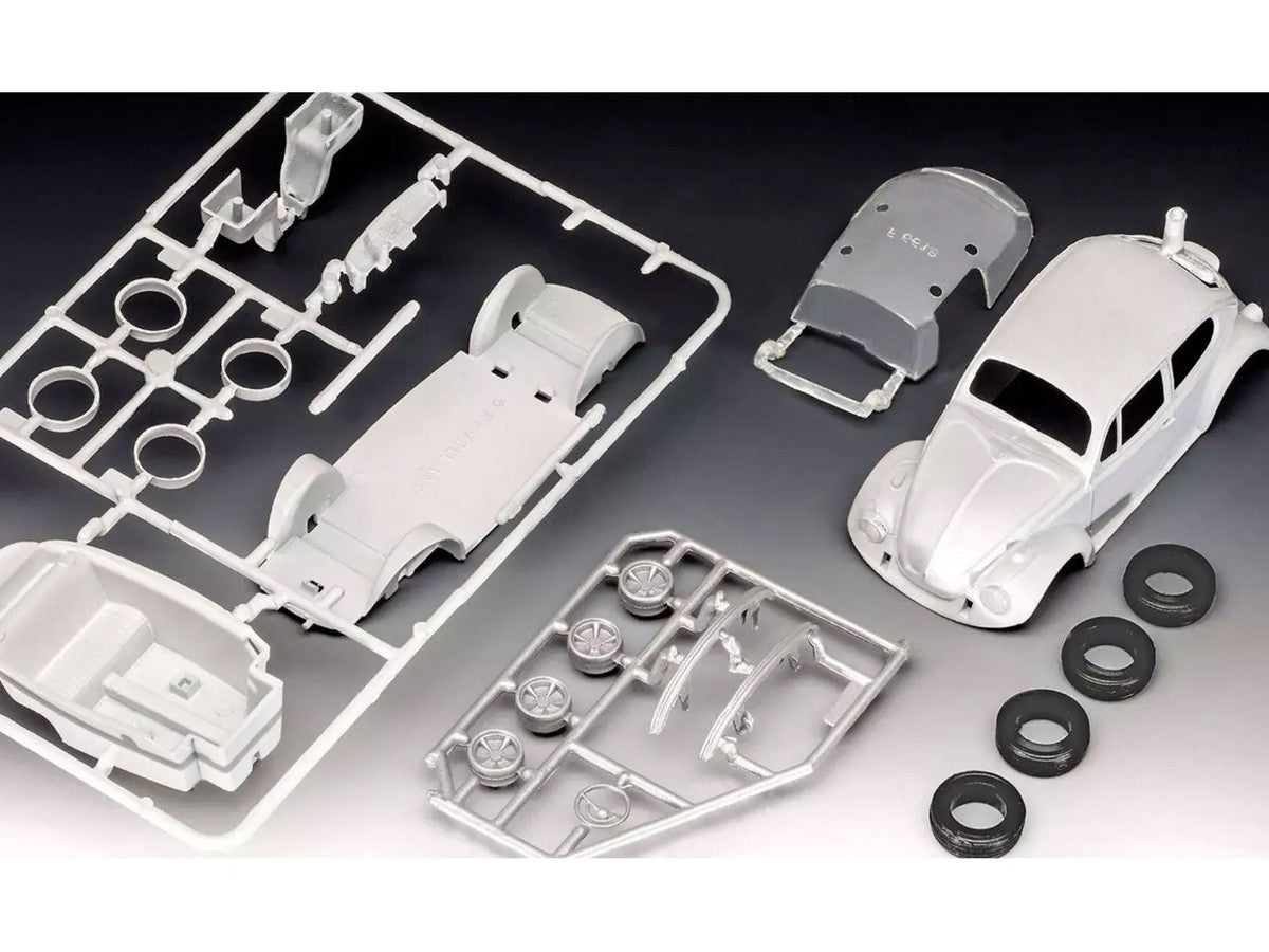 Level 3 Model Kit 1968 Volkswagen Beetle All-Included Kit 1/32 Scale Model by Revell-2