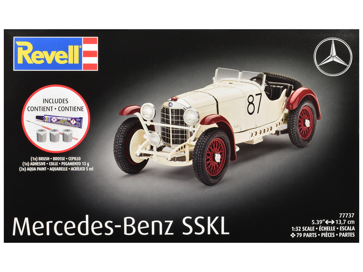 Level 4 Model Kit Mercedes-Benz SSKL All-Included Kit 1/32 Scale Model by Revell-0
