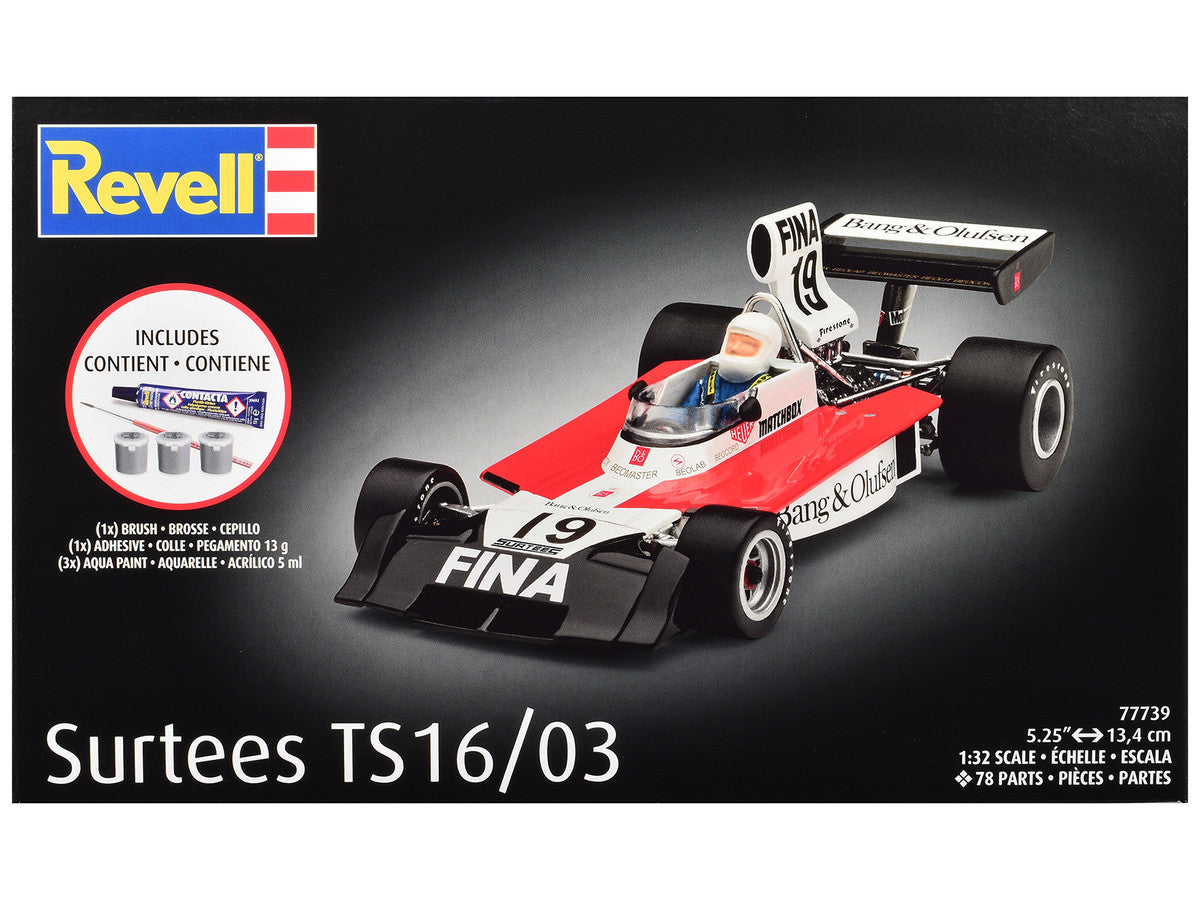 Level 5 Model Kit Surtees TS16/03 All-Included Kit 1/32 Scale Model by Revell-0