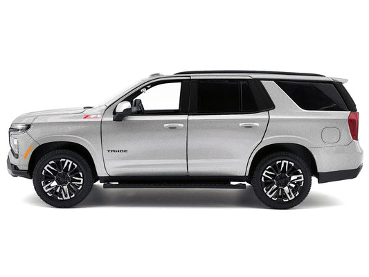 2025 Chevrolet Tahoe Z71 Gray Metallic "Timeless Legends" Series 1/24 Diecast Model Car by Motormax-0