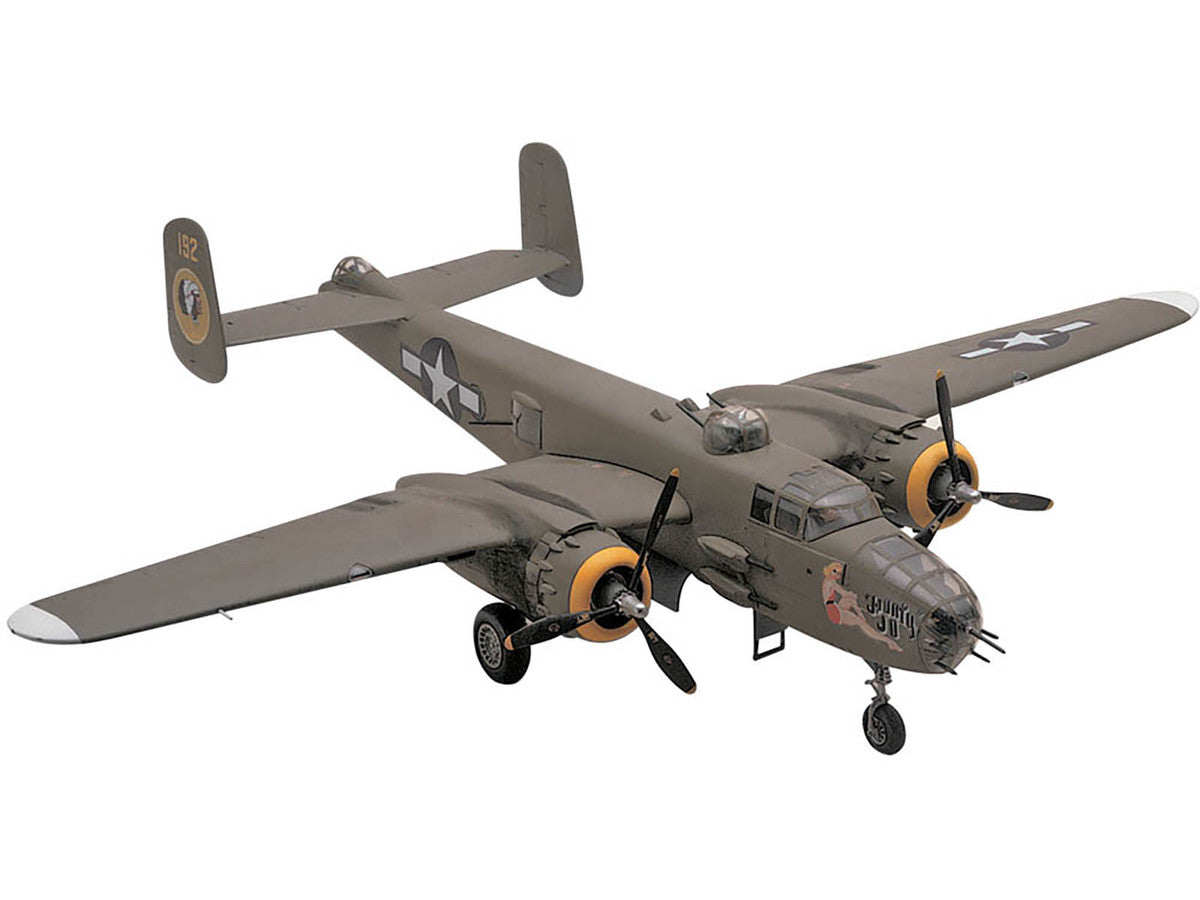Level 4 Model Kit B-25J Mitchell Medium Bomber Plane 1/48 Scale Model by Revell-0