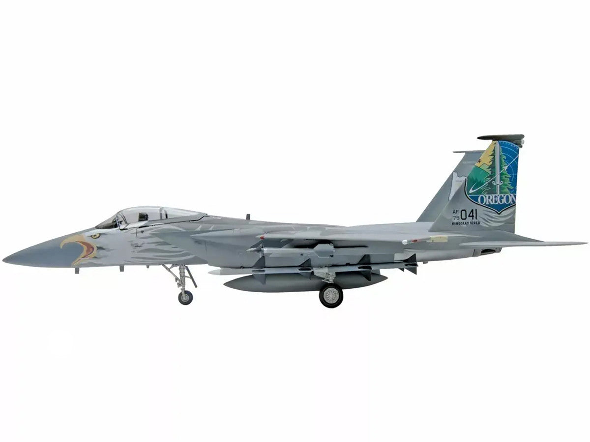 Level 4 Model Kit McDonnell Douglas F-15C Eagle Fighter Aircraft 1/48 Scale Model by Revell-1