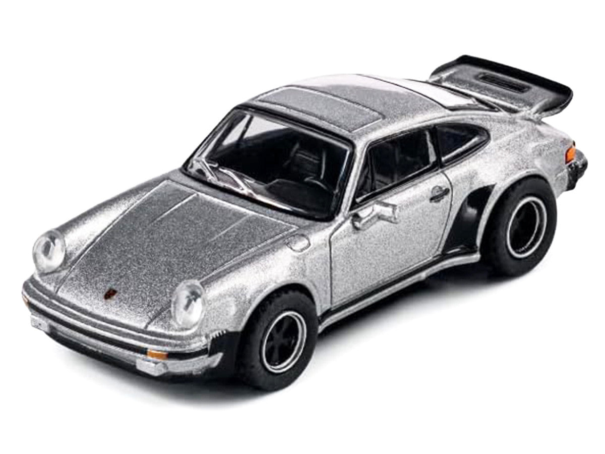 1975 Porsche 930 Turbo Silver Metallic "Collection" Series 1/64 Diecast Model Car by Majorette-1
