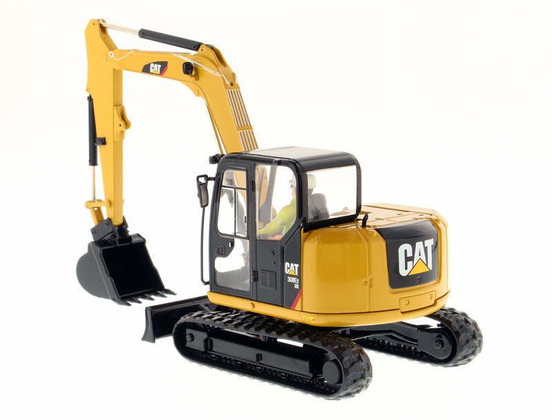 CAT Caterpillar 308E2 CR SB Mini Hydraulic Excavator with Working Tools and Operator "Core Classics" Series 1/32 Diecast Model by Diecast Masters-0