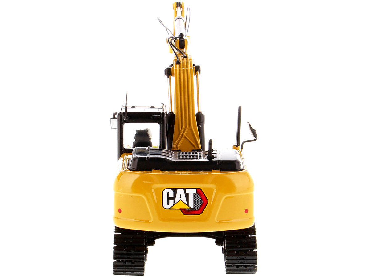 CAT Caterpillar 320 GX Hydraulic Excavator with Operator "High Line" Series 1/50 Diecast Model by Diecast Masters-4