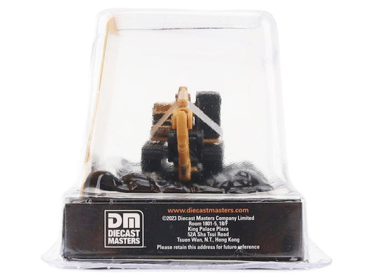CAT Caterpillar 320 Hydraulic Excavator Grapple Yellow "Micro-Constructor" Series Diecast Model by Diecast Masters-0