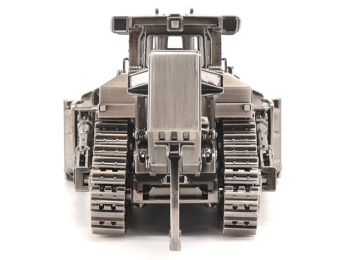 CAT Caterpillar D11T Track Type Tractor Dozer Antique Silver Finish "Commemorative Series" 1/50 Diecast Model by Diecast Masters-4