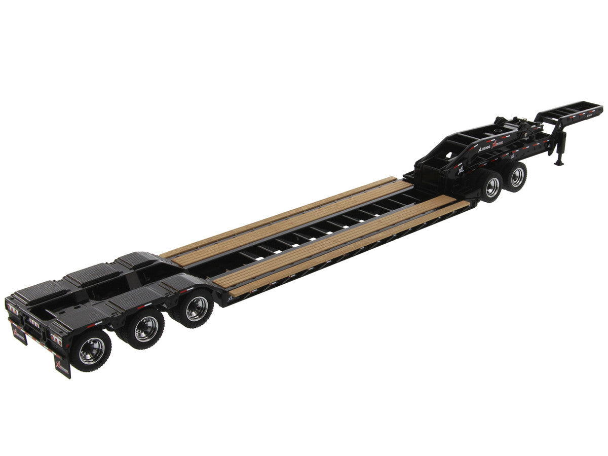 XL 120 Low-Profile HDG Outrigger Style Trailer with Jeep and 2 Boosters "Transport Series" 1/50 Diecast Model by Diecast Masters-2