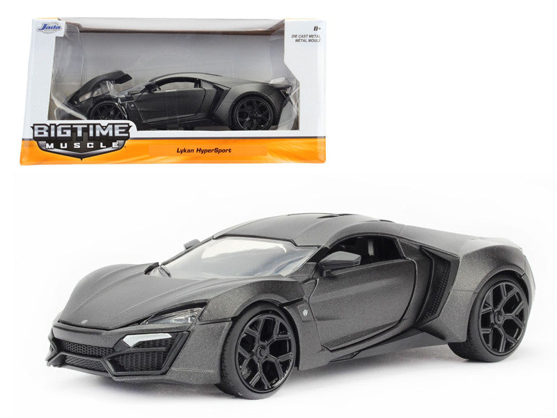 Lykan Hypersport Primer Gray 1/24 Diecast Model Car by Jada-0