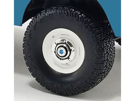 "35 Inch Offroad" Wheel and Tire Set of 4 pieces from 1967 Chevrolet K-10 Pickup Truck for 1/18 Scale Models by ACME-0
