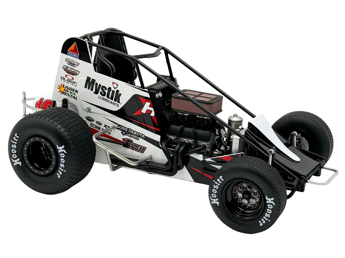 Winged Sprint Car #10 Ryan Timms "Liebig Motorsports - Hampel Oil" (2026) 1/18 Diecast Model Car by ACME-2