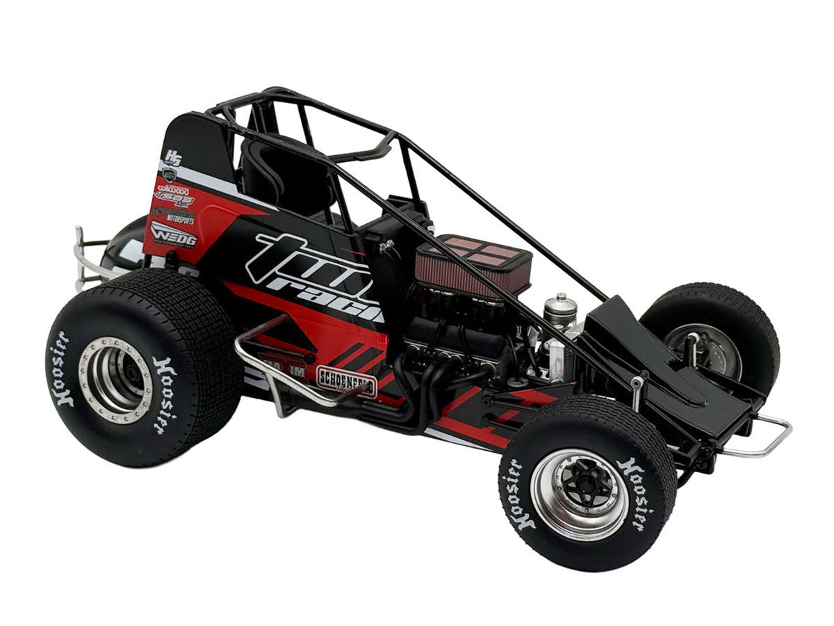 Winged Sprint Car #2C Cole Macedo "Two C Racing" (2026) 1/18 Diecast Model Car by ACME-2