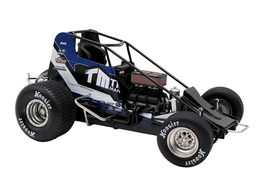 Winged Sprint Car #23 Chase Dietz "Treyco Manufacturing - Mountain Ridge Metals" (2026) 1/18 Diecast Model Car by ACME-0