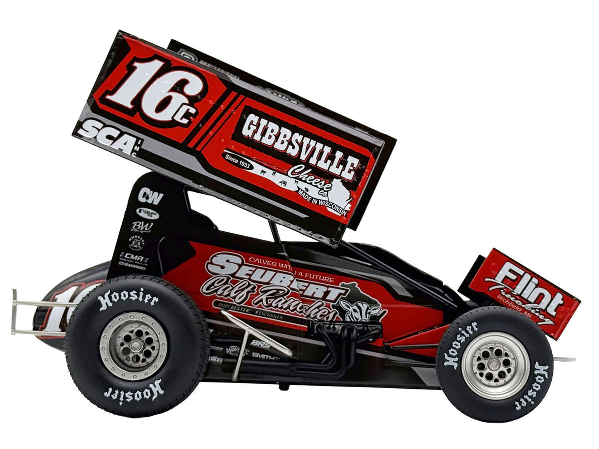 Winged Sprint Car #16C Scotty Thiel "Greg Wheeler Motorsports - Seubert Calf Ranches" (2026) 1/18 Diecast Model Car by ACME-3