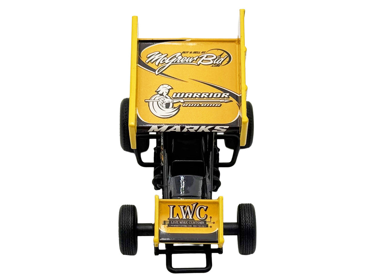 Winged Sprint Car #19 Brent Marks "Fenton Marks Racing" (2026) 1/50 Diecast Model Car by ACME-4