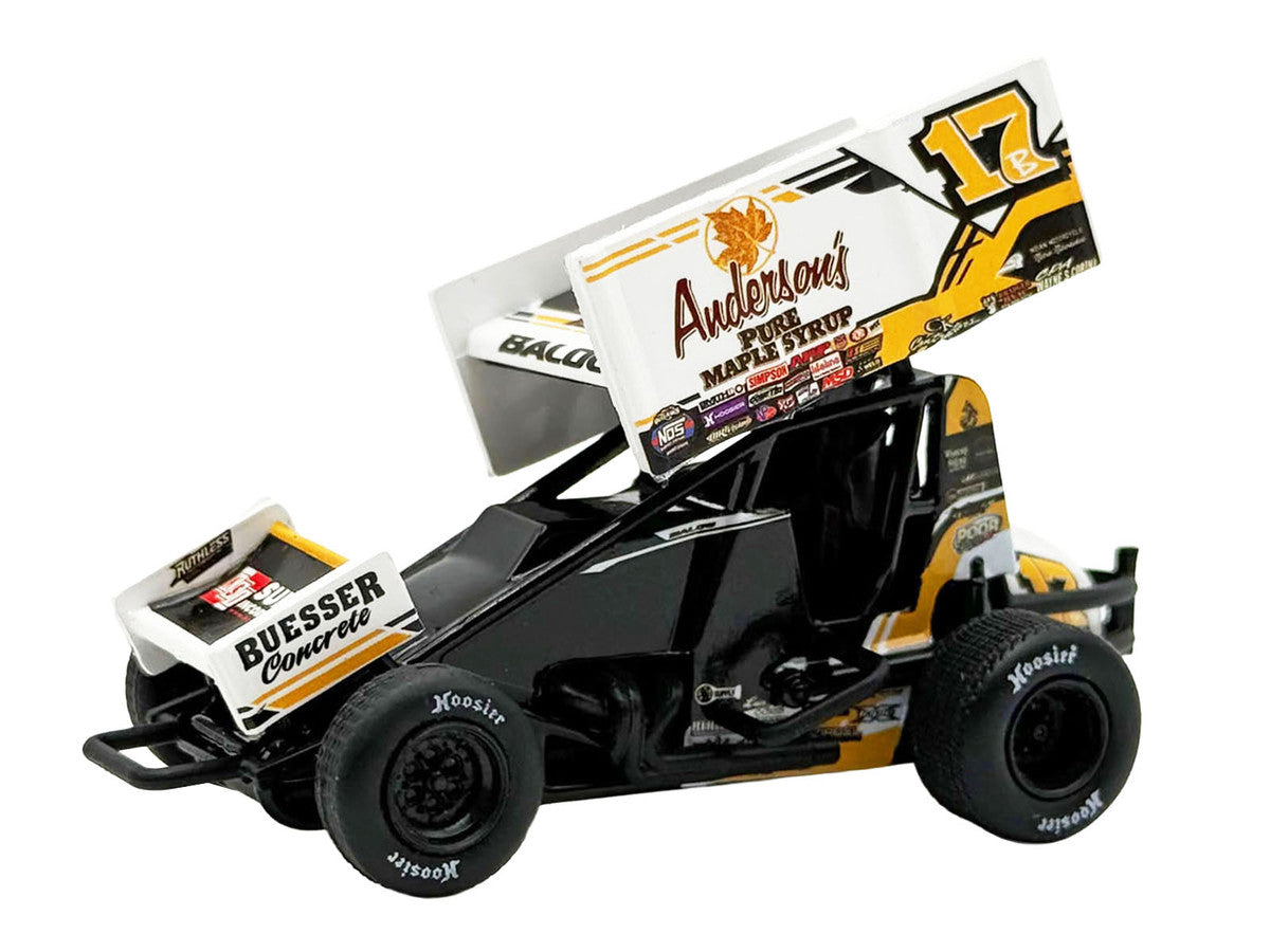 Winged Sprint Car #17B Bill Balog "Anderson's Pure Maple Syrup" (2026) 1/50 Diecast Model Car by ACME-1