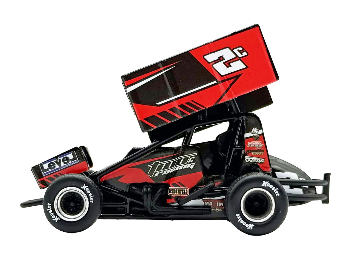 Winged Sprint Car #2C Cole Macedo "Two C Racing" (2026) 1/50 Diecast Model Car by ACME-2