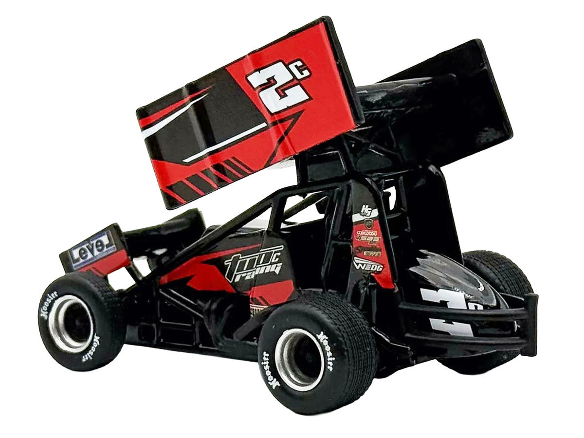 Winged Sprint Car #2C Cole Macedo "Two C Racing" (2026) 1/50 Diecast Model Car by ACME-3