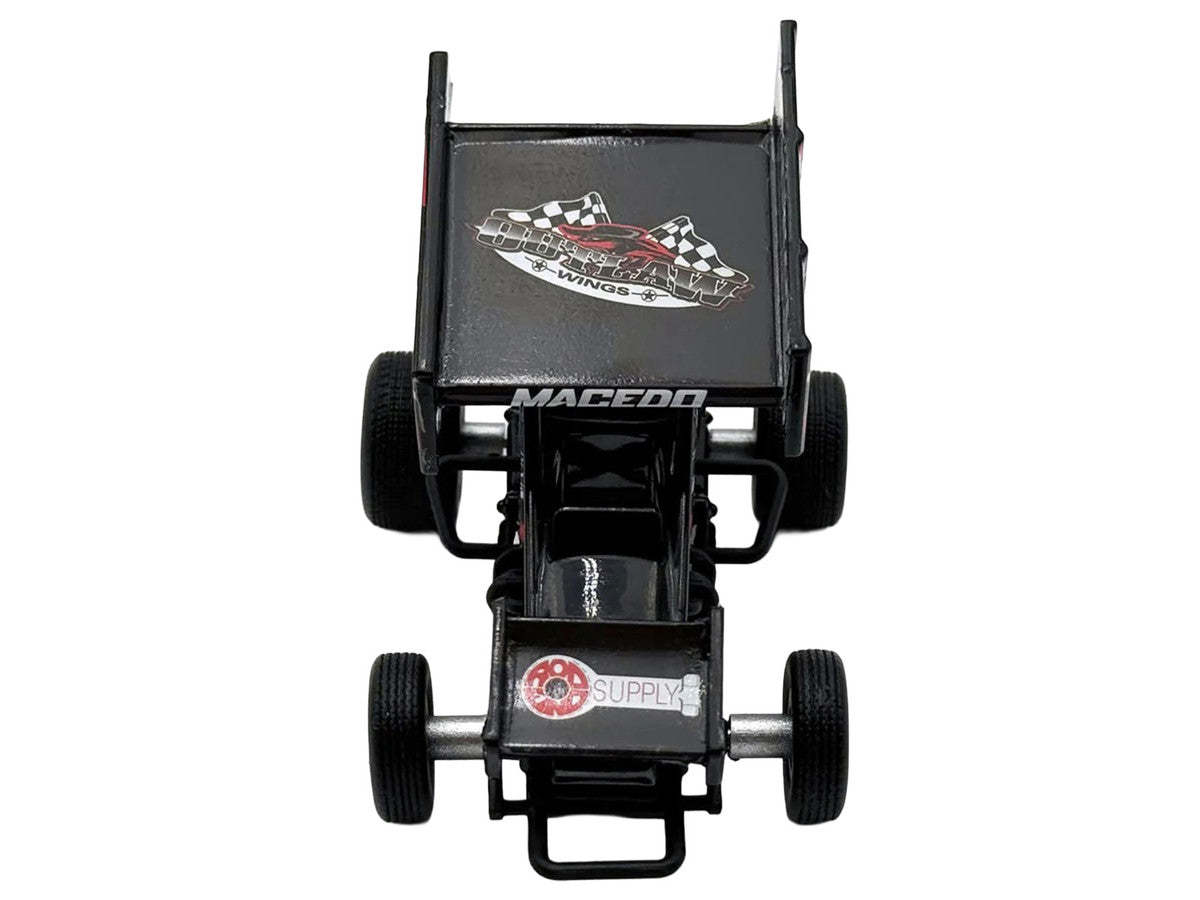 Winged Sprint Car #2C Cole Macedo "Two C Racing" (2026) 1/50 Diecast Model Car by ACME-4