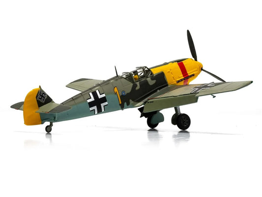 Messerschmitt Bf 109E-4/B Jabo Fighter-Bomber Aircraft "Oberleutnant Walter Rupp 3./JG53 RAF Manston Battle of Britain" (1940) German Luftwaffe "The Aviation Archive" Series 1/72 Diecast Model by Corgi-0