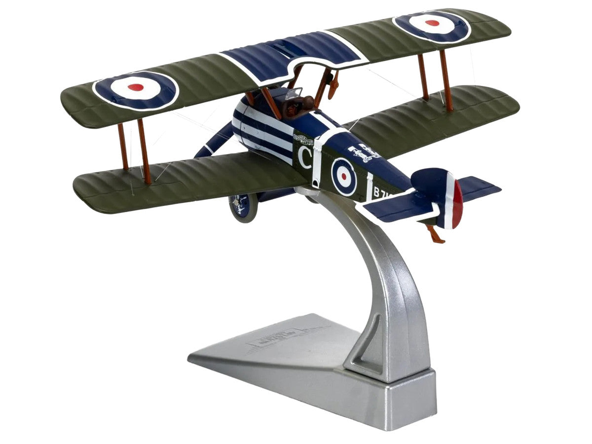 Sopwith Camel F.1 Aircraft "B7190 Donner Wetter! 'C' Flight No. 10 Squadron" (1918) Royal Naval Air Service "The Aviation Archive" Series 1/48 Diecast Model by Corgi-2