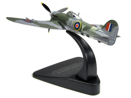 Hawker Typhoon Mk.IB Fighter-Bomber Aircraft "MP126 No.247 Squadron Gerald Stapleton RAF Eindhoven Holland" (1944) Royal Air Force "Oxford Aviation" Series 1/72 Diecast Model Airplane by Oxford Diecast-0