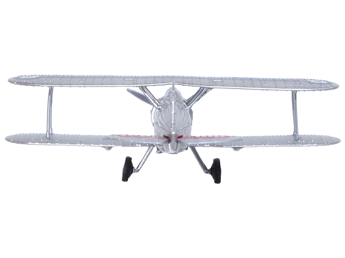 Gloster Gladiator Fighter Aircraft "No. 72 Squadron Church Fenton" (1937) British Royal Air Force "Oxford Aviation" Series 1/72 Diecast Model Airplane by Oxford Diecast-0