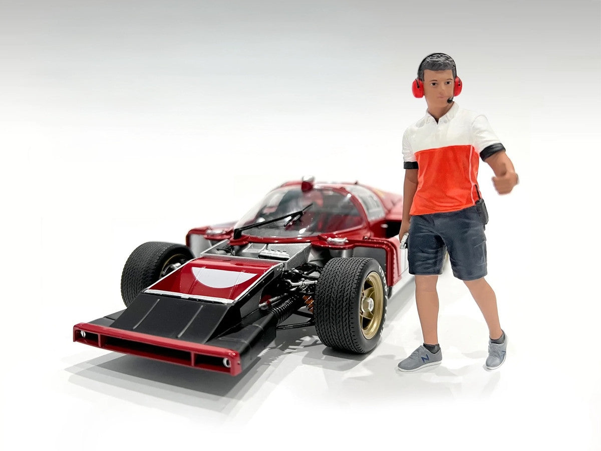 "Race Crew" Figure #2 for 1/24 Scale Models by American Diorama-0