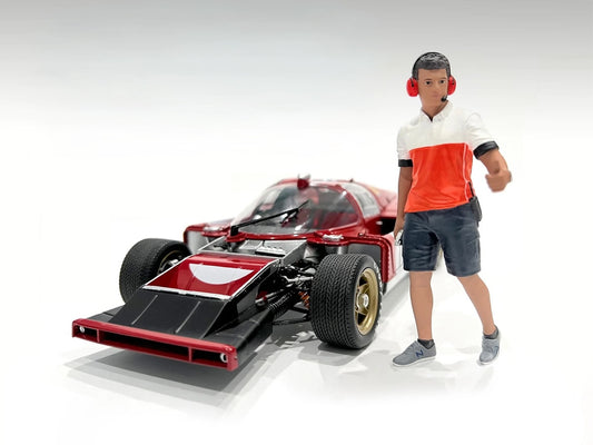 "Race Crew" Figure #2 for 1/24 Scale Models by American Diorama-0