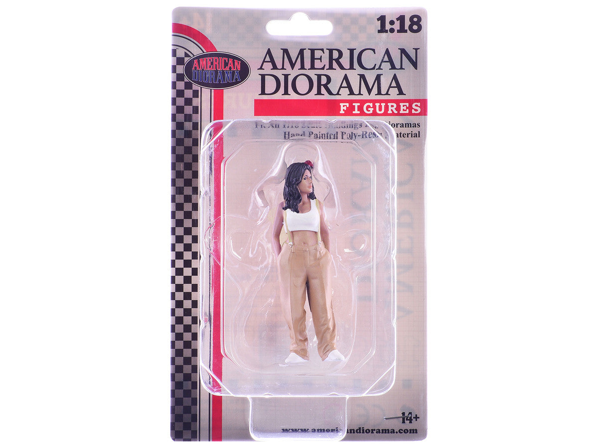"Hanging Out 3" Figure #4 for 1/18 Scale Models by American Diorama-0