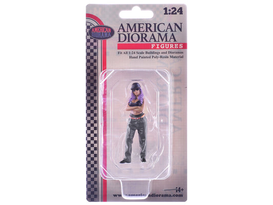 "Hanging Out 3" Figure #2 for 1/24 Scale Models by American Diorama-0