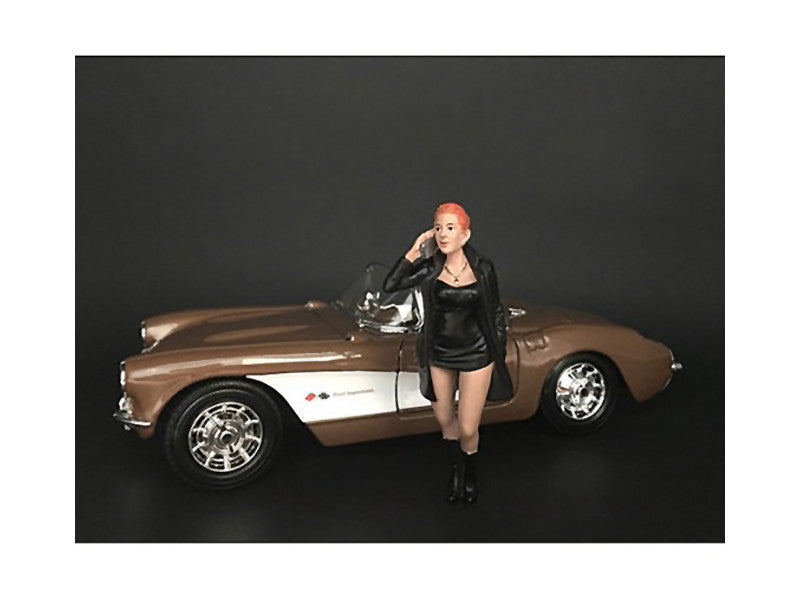 "Ladies Night" Gianna Figurine for 1/24 Scale Models by American Diorama-0