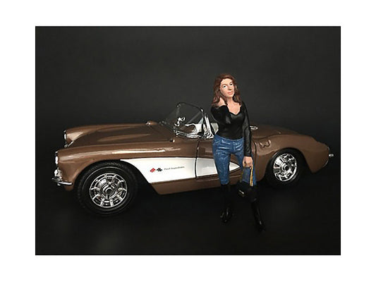 "Ladies Night" Lindsay Figurine for 1/18 Scale Models by American Diorama-0