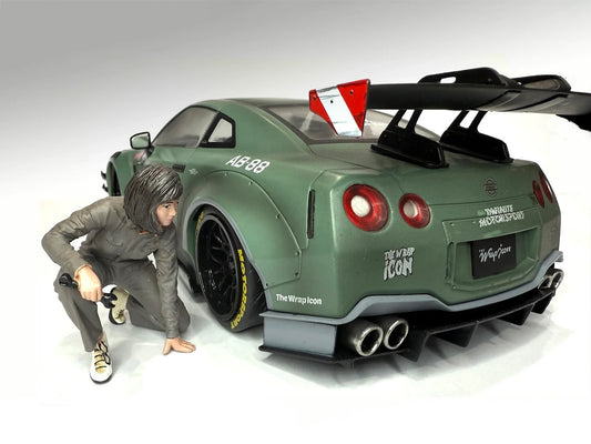 "Top Tuners" Figure #5 "Premium" Series for 1/18 Scale Models by American Diorama-0