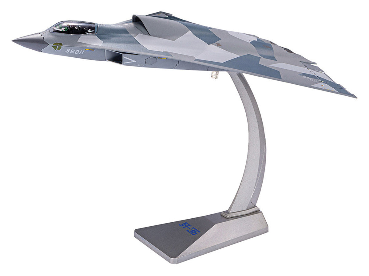 CAC J-36 Stealth Aircraft "People's Liberation Army Air Force" 1/72 Diecast Model by Air Force 1-1