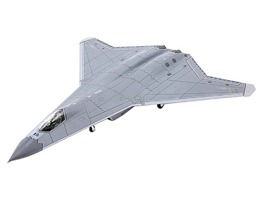 Shenyang J-50 Stealth Aircraft "People's Liberation Army Air Force" 1/144 Diecast Model by Air Force 1-0