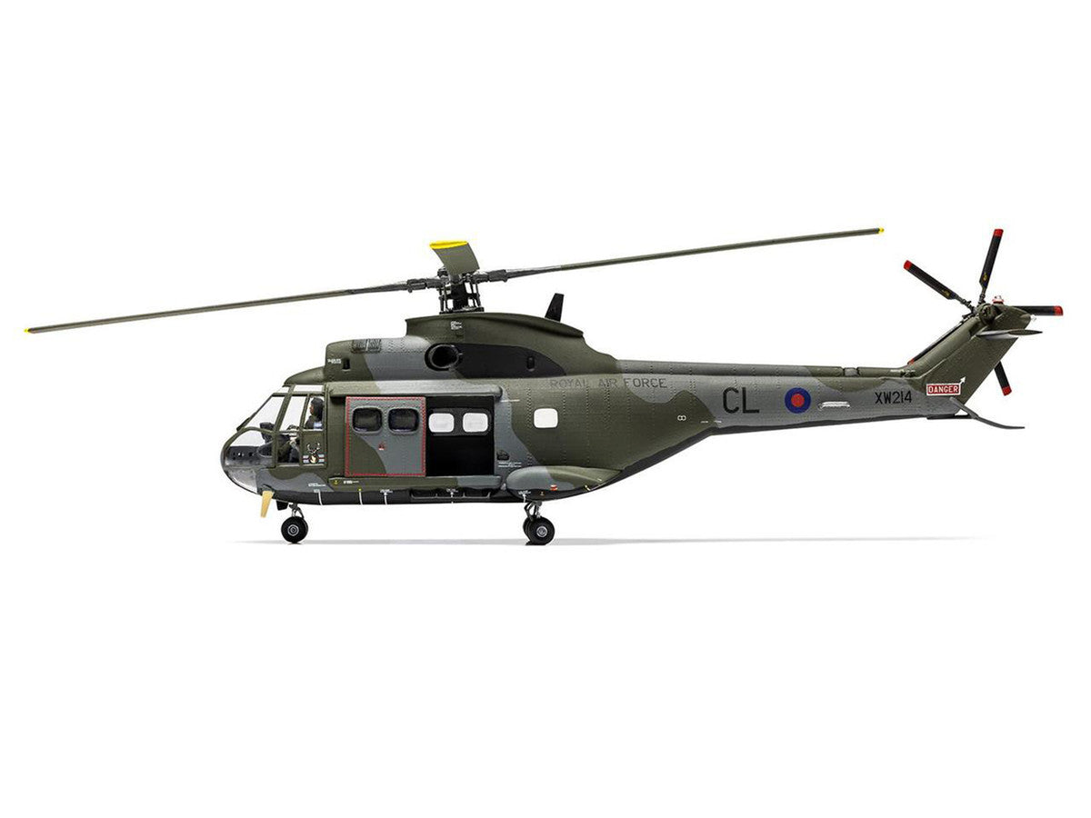 Level 2 Model Kit Westland Puma HC.1 Helicopter with 2 Scheme Options 1/72 Plastic Model Kit by Airfix-3