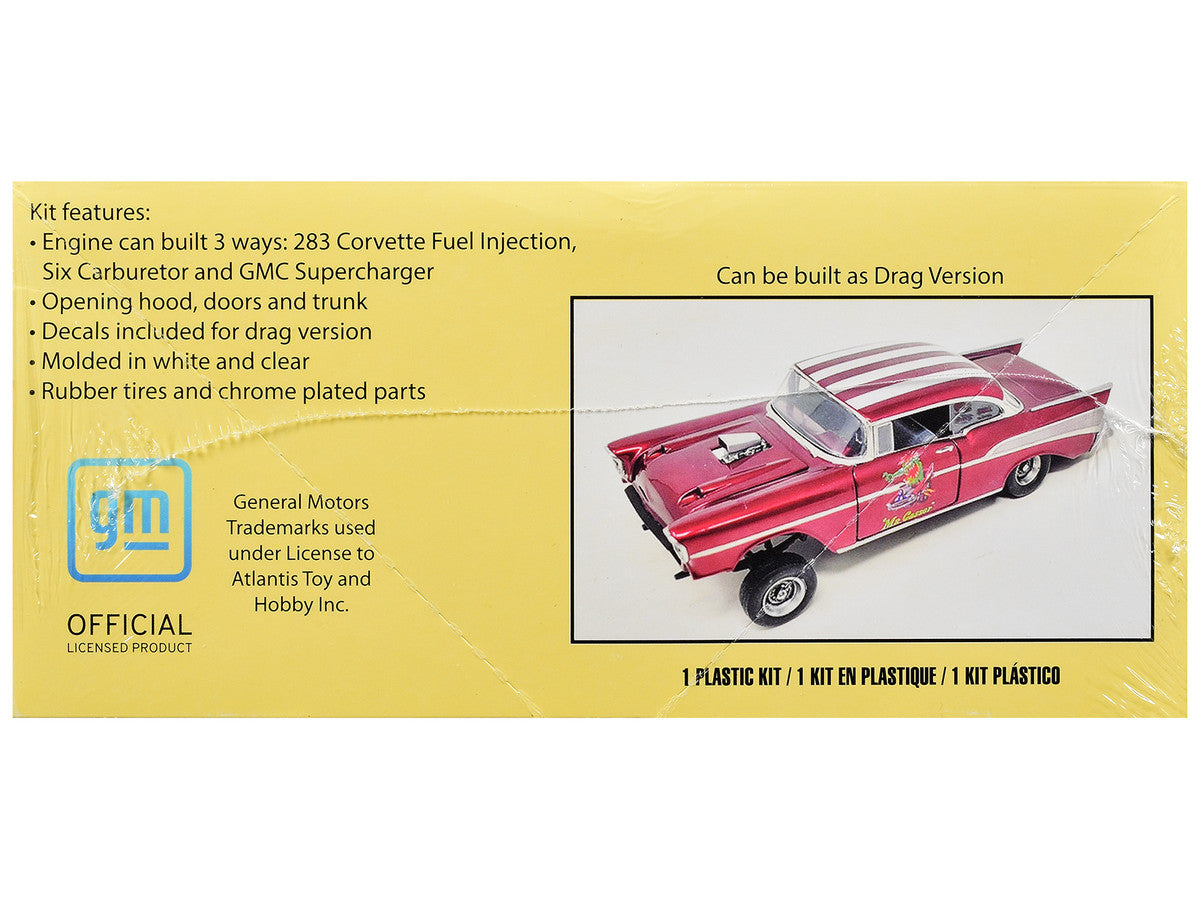 Skill 3 Model Kit 1957 Chevrolet Bel Air Hardtop 1/25 Scale Model by Atlantis-2