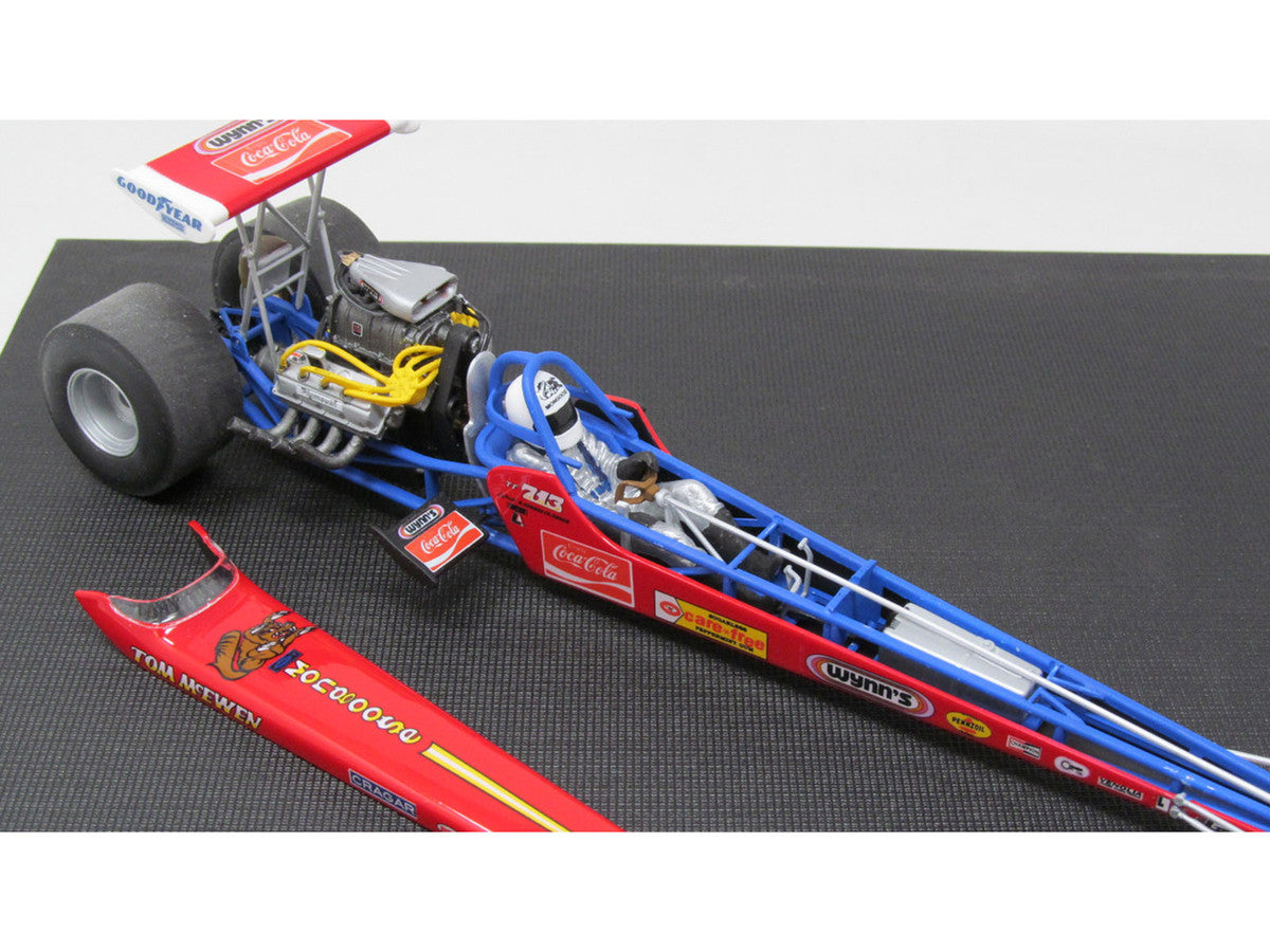 Skill 2 Model Kit Tom McEwen's "Mongoose" Rear Engine Dragster 1/24 Scale Model by Atlantis-2