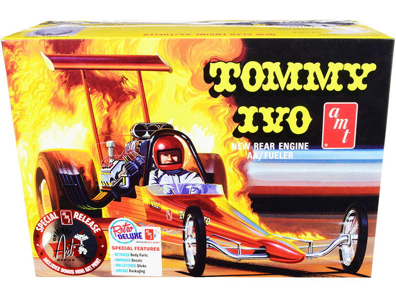 Skill 2 Model Kit Tommy Ivo Rear Engine Dragster 1/25 Scale Model by AMT-0