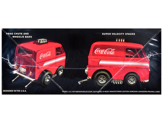 Skill 2 Model Kit Volkswagen Van Show Rod "Coca-Cola" 1/25 Scale Model by AMT-0